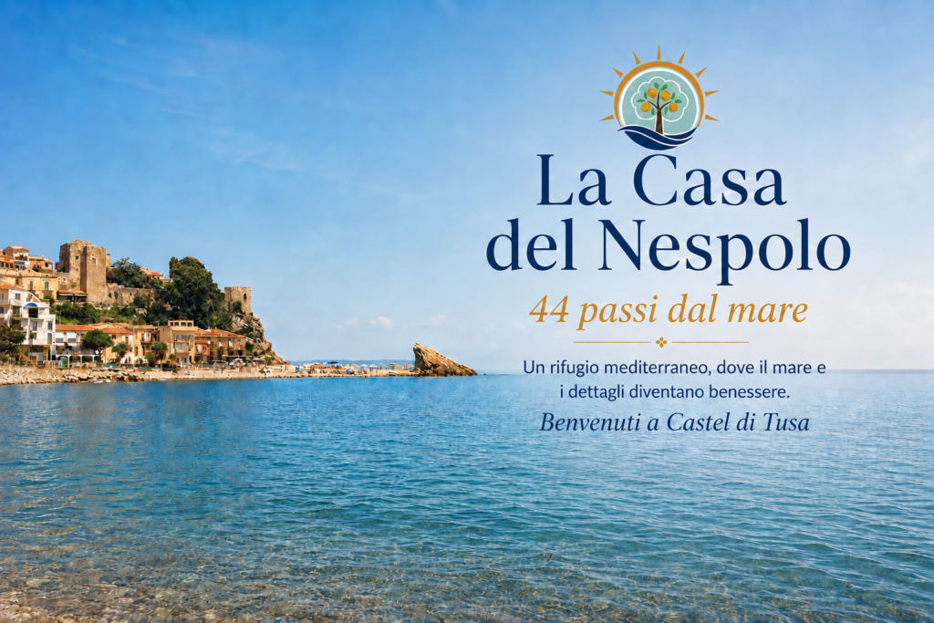 Casa vacanze La Casa del Nespolo a Castel di Tusa vicino al mare